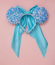 Load image into Gallery viewer, Make it Blue Sequin Ears

