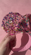 Load and play video in Gallery viewer, Pink Sequin Ears
