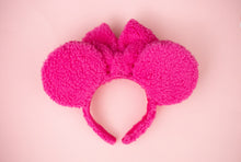 Load image into Gallery viewer, Hot Pink Sherpa Ears
